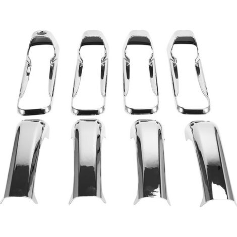 Suitable for 2009-2018 Dodge RAM 1500 car door handle decorative trim, door cup handle, and scratch-resistant protective film. (1/4)