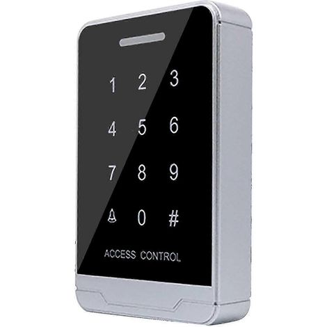 Serrure de porte sans clé avec clavier, serrure de porte électronique intelligente, clavier à écran tactile, verrouillage automatique, supporte 10 000 utilisateurs. (1/5)