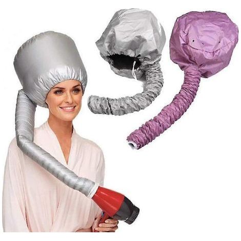 Bonnet de sèche-cheveux portable et doux pour les soins capillaires (1/5)