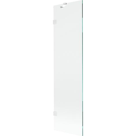 Paroi de douche Mexen Lunar 1 volet 50 x 150 cm, transparent, blanc - 897-050-000-20-00 (1/5)