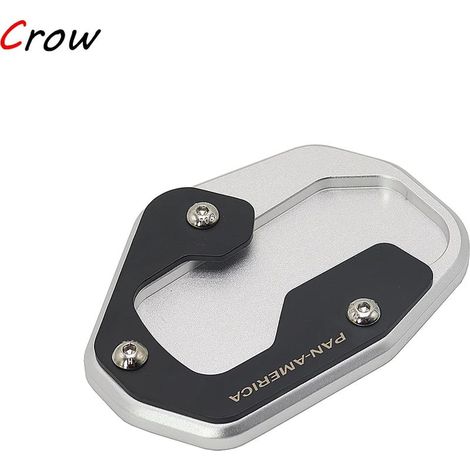 (Argent) Nouvelle extension de béquille latérale pour moto PAN AMERICA 1250 S PA1250 S 2021-2022 maxpower (1/4)