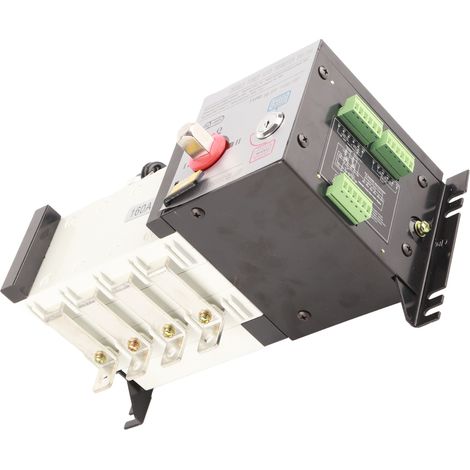 Generator-Umschalter, PC-isoliert, 2 Eingänge, 1 Ausgang, Dual-Power-Automatik-Umschalter, AC 400 V, 160 A (1/5)