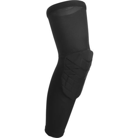 Genouillère de basketball Sport Cellular ultra-mince, respirante, anti-collision et élastique, protection pour adultes et enfants, noir, taille L (1/5)
