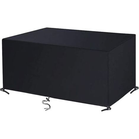 Gartenmöbelabdeckung 215 x 105 x 75 cm – Wasserdichtes Oxford-Gewebe – UV-Schutz und winddicht – Für rechteckige Gartenmöbel (1/5)