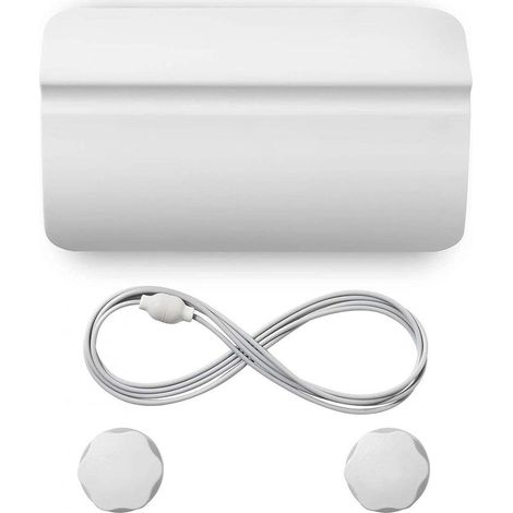 Blanc Ouverture de porte automatique pour animal domestique Pour dressage de chiens, chats, animaux domestiques Accès libre Salle de bain, chambre à coucher (1/5)