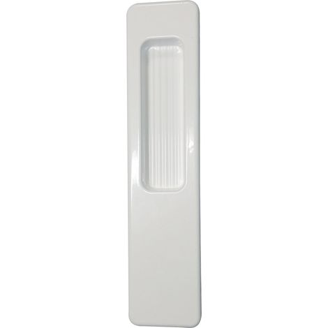 HAUTAU ATRIUM HS Griffmuschel außen, Aluminium weiß RAL 9016 (1/3)