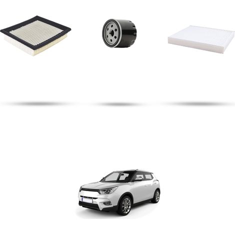 Kit tagliando 3 filtri compatibile con Ssangyong Tivoli 1.6 CNG 94kw dal 2018 (1/5)