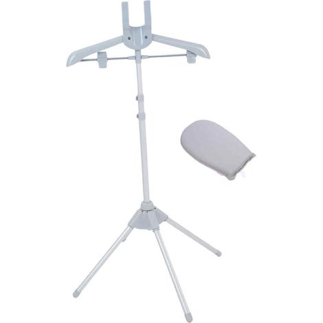 Support Défroisseur Vapeur - Réglable Hauteur - Pliable - Pour Vêtements Et Manteaux - 1 Pièce (1/5)