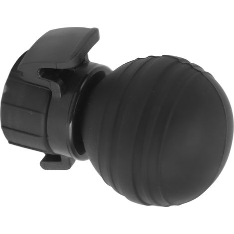 Bouchon anti-fuite en silicone pour bouteille de soda, avec pompe à air, noir. (1/5)