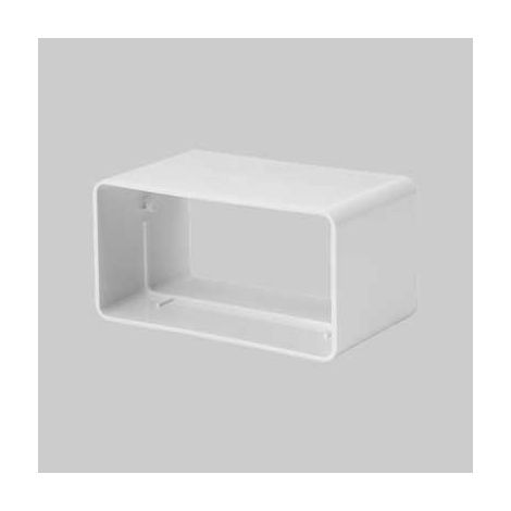GIUNTO PER TUBO RETTANGOLARE 110x55 mm