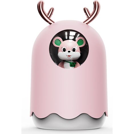 Humidificateur pour bébé, humidificateur d'air domestique, humidificateur d'air ultrasonique silencieux pour bébé, humidificateur portable USB, Elk ( (1/5)