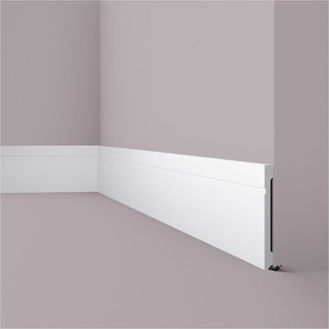 NMC FD20-box WALLSTYL Noel Marquet 1 caja 6 piezas Zócalo diseño atemporal clásico blanco 12 m