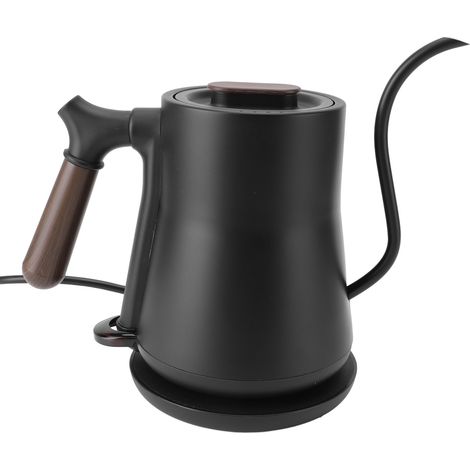 Bouilloire multifonctionnelle à col de cygne SUS 304 avec bec étroit pour la maison et les cafés, 800 ml (1/4)