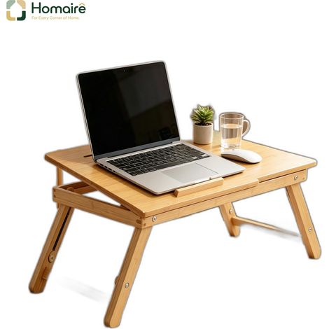 Natürlicher Gartentisch aus Naturholz 55 x 35 x 32,5 cm HOMAIRE (1/5)