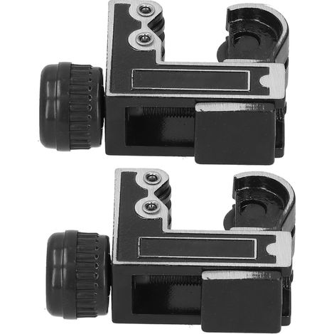Lot de 2 mini coupe-tubes, outil de coupe pour tubes de 3 à 28 mm, réglable, fournitures industrielles (1/5)