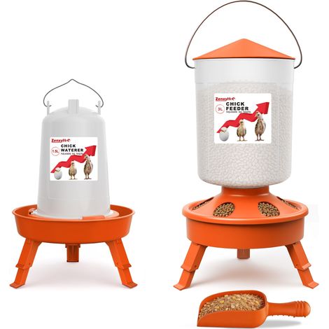 Kit 2-en-1 Mangeoire 3L (1/5)