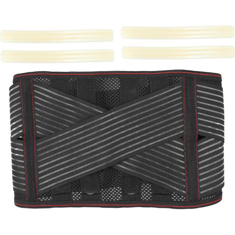Sangle chauffante auto-chauffante pour soutien lombaire féminin, ceinture anti-douleur dos, bande ajustable (1/5)