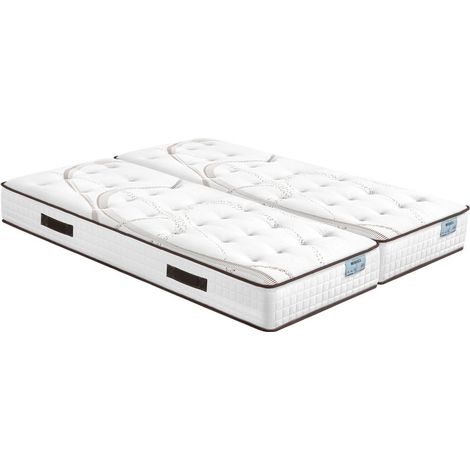 Matelas 2x90x190 Moorea - Mousse - Hauteur 25 cm - Soutien ferme et progressif (1/5)