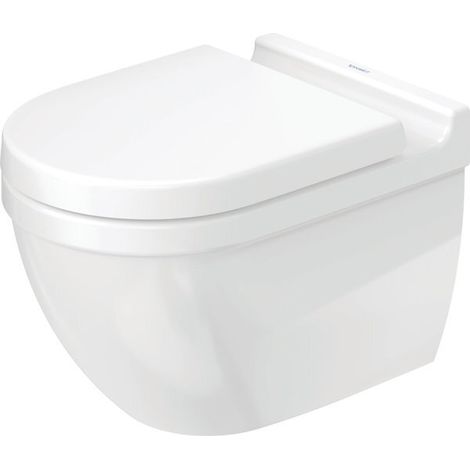 Duravit WC mural Starck 3 540mm rinceur profond, fixation cachée,