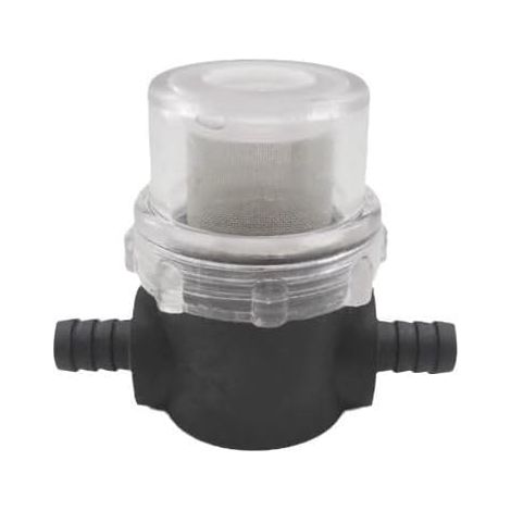 Sollbry Filtre pour pompe à eau de 1/2 pouce, filtre en acier inoxydable à mailles de 50, filtre pour pompe à eau de VR, filtre pour tuyau rotatif. (1/5)