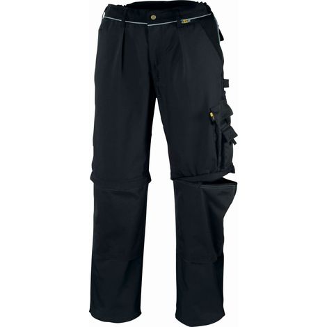 Canvas (320 g/m) 2-in-1 Bundhose TOBAGO schwarz Größe 26 (1/4)