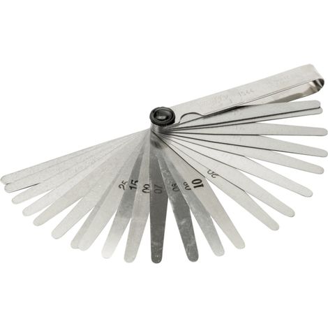 Bahco Profi-Fühlerlehre mit 26 Klingen, 106 mm (1/3)