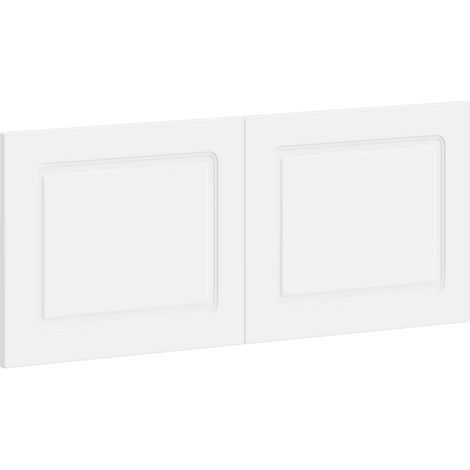 Testiera da Muro UTRECHT Bianco Legno ingegnerizzato vidaXL (1/5)