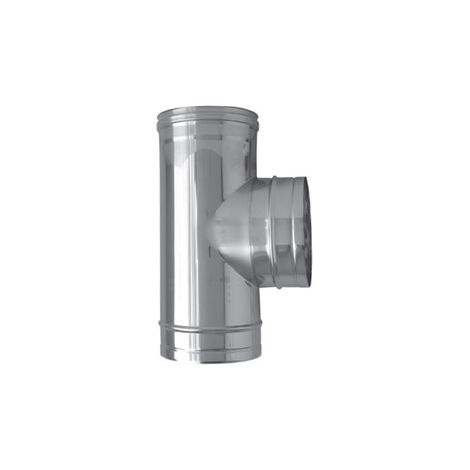 C RACCORDO A T INOX ATTACCO FEM/FEM/MAS D 10CM Q.TA 2