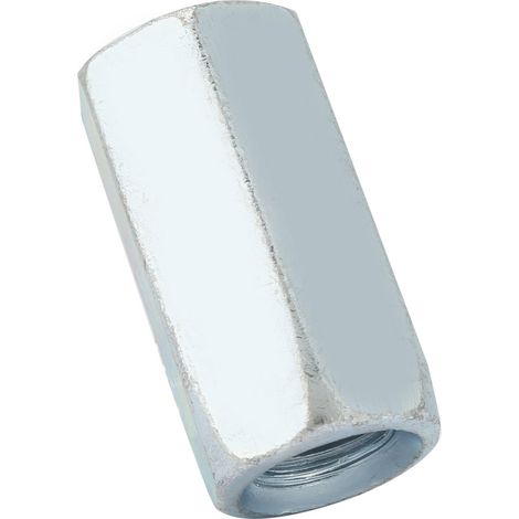 Einteiliger, verzinkter Langstangenverbinder aus Kohlenstoffstahl mit Sechskantmutter und Gewindebefestigung (1/5)