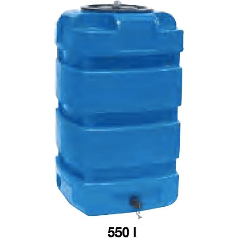 Cuve de stockage d'eau en polyéthylène 550 litres