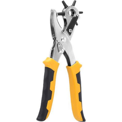 Poinçonneuse de Ceinture 3 en 1, Perforateur à Œillets et Pince à Rivets, Outil Manuel pour Cuir, Montres et Bracelets, Kit de Réparation Domestique-x
