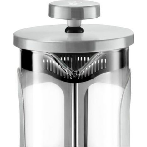 Cafetière À Piston - 300 Ml - Verre Trempé Et Filtre En Acier Inoxydable - Pour 2 Tasses - Argent (1/5)