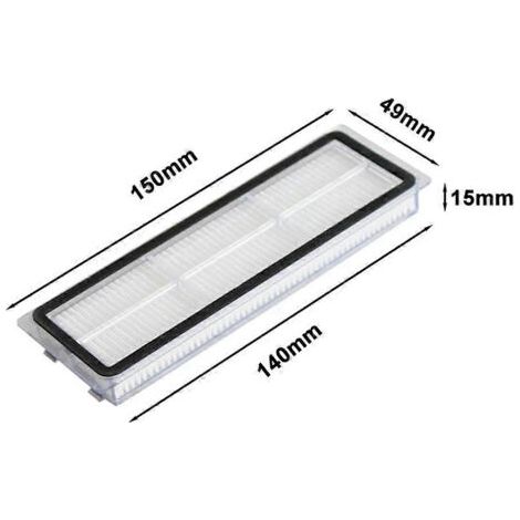 NALOOKAMIC Kits de pièces détachées pour aspirateur robot autonettoyant Xiaomi Dreame Bot W10 / W10 Pro
