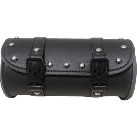 Sacoche à outils moto en cuir PU, sacoche à outils pour fourche arrière (1/5)