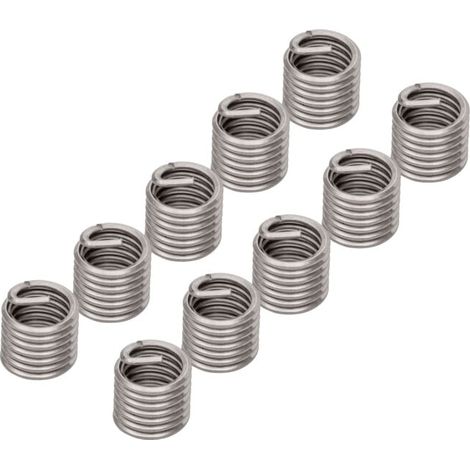 Insert fileté STIER, acier inoxydable M5 x 0,8 1,5d 10 pièces (1/5)
