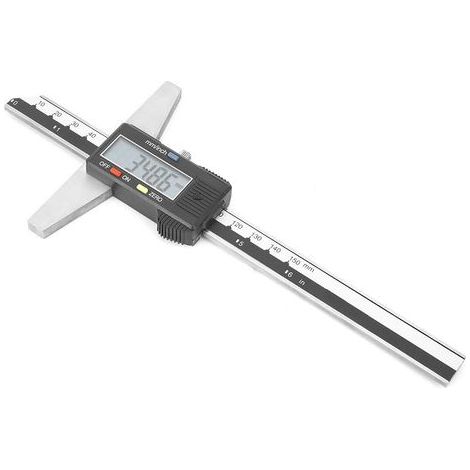 0-150 mm Digital Depth Gauge, 0.01 mm High Precision Stainless Steel Digital Caliper with mm/inch Measuring System (1/5)