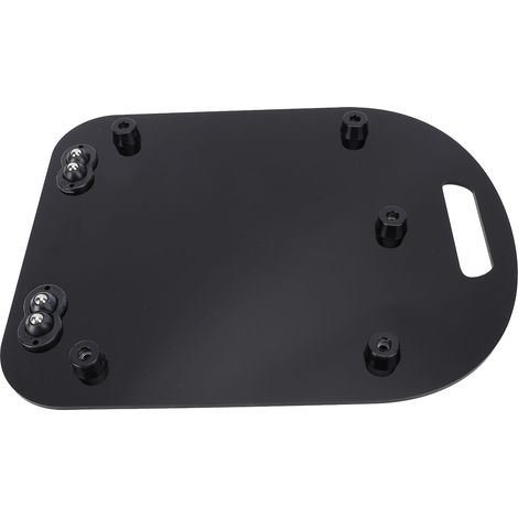 Bandeja deslizante para Thermomix TM5/TM6 con asa y almohadillas protectoras, color negro.