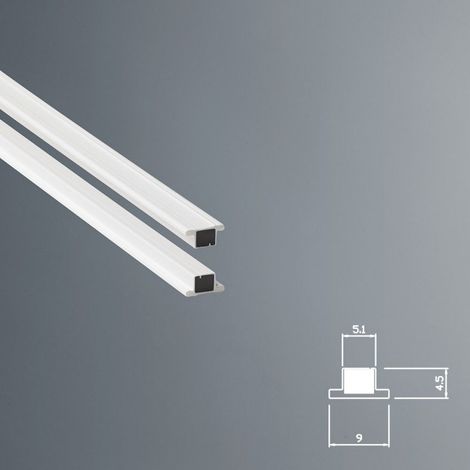 Guarnizione Magnetica Box Doccia in Gomma EC-MAG-9-R5T KIT 2 PEZZI Grigio