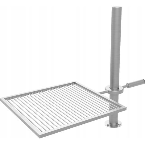 Griglia in acciaio inox per caminetto da giardino regolabile, 60 cm (1/5)