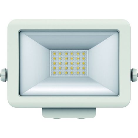 Theben theLeda B20L WH - LED-Strahler für den Aussenbereich, Flutlicht