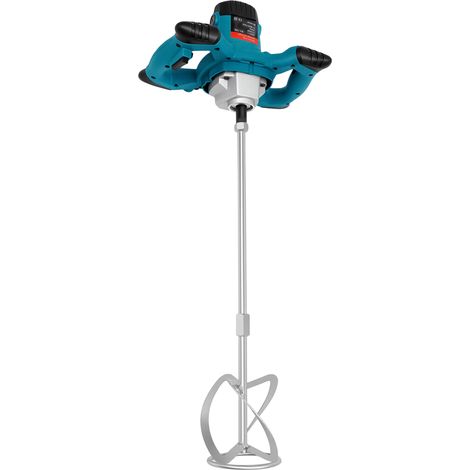 Malaxeur Mortier Colle 2100W Melangeur Beton électrique Réglable à 6 Vitesses Avec Poignée Malaxeur Enduit Mélangeur,Pour Le Mélange De Ciment, Béton, Coulis (1/5)