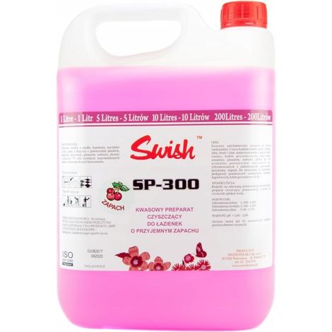 Liquido per pulizia Swish sp-300 antibatterico 5 litri (1/3)