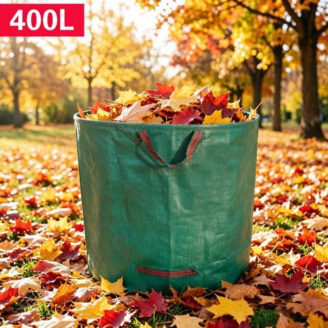 Sturdy PP woven garden bag, storage bag for leaves and grass clippings for outdoor DIY projects (1/5)