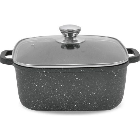 Maestro Casseruola Elegance nera 8 litri 28 cm (1/3)