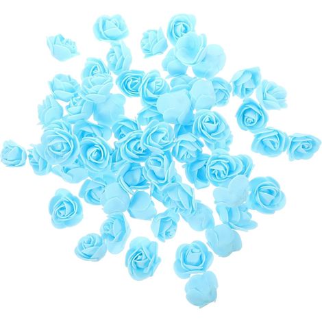 Têtes de Roses Artificielles en Mousse PE 3,5 Cm, 200 Pièces, Réalistes et Décoratives, pour Décoration de Mariage et Bricolage Maison (1/5)