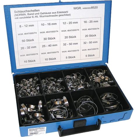 Dresselhaus Kit di morsetti in acciaio inox 8-50 mm