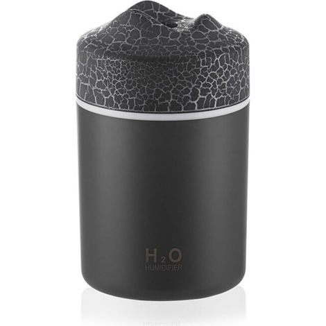 Mini humidificateur de voiture, Mini Humidificateur Ultrasonique avec 2 Mode Brume Réglable, Arrêt Automatique et Veilleuse Colorée, USB Humidificateur Portable pour Auto Maison Bureau Chambre(gris) (1/5)