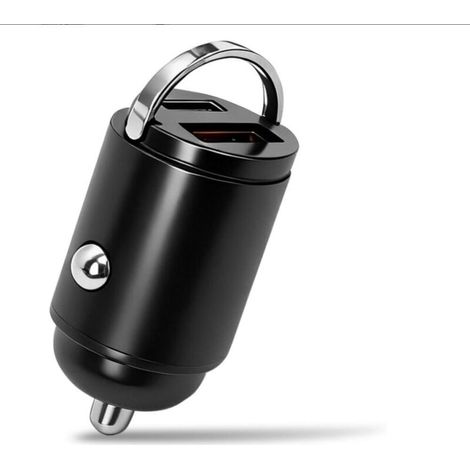 Schwarzer 45-W-USB-C-Kfz-Ladeadapter, Zigarettenanzünderadapter, kompatibel mit iPhone 17, 16, 15, 14, Samsung Galaxy S23, S22, Google Pixel 8, 7, Xiaomi, Huawei, MacBook Air, iPad Air, Mini Pro, USB- (1/5)