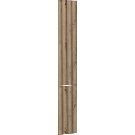 Küchenfront R-Line, Artisan-Eiche, 29.6 x 196 cm Möbelfront für den Apothekerhochschrank, Vicco (1/5)