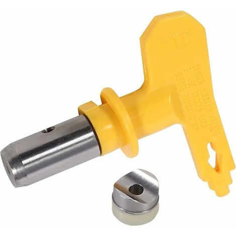 Buse de pulvérisation de peinture sans air en acier au tungstène, pointe de pistolet de pulvérisation de peinture réversible, accessoires de machine de pulvérisation de qualité domestiqu